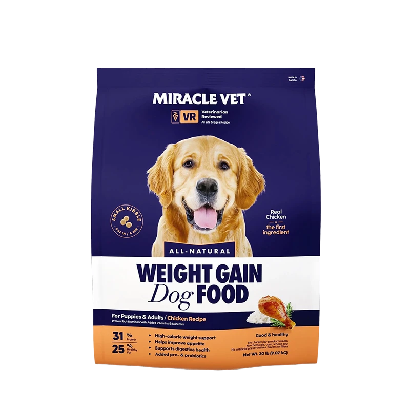 Bagged dog food
