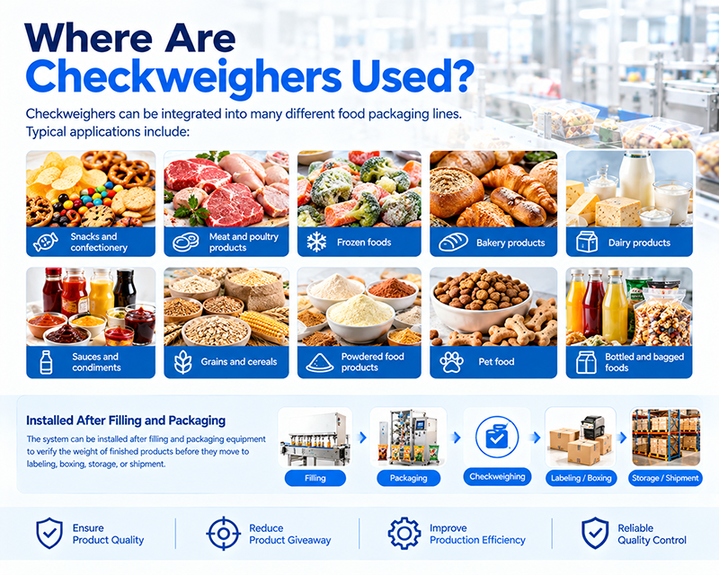 How Checkweighers Improve Food Packaging Quality Control