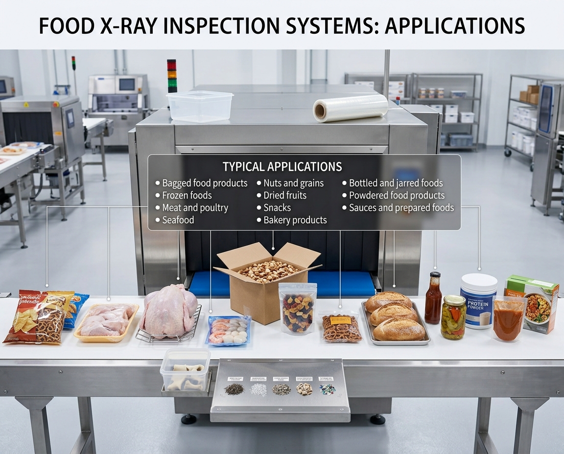 What Foreign Objects Can X-Ray Inspection Detect in Food?
