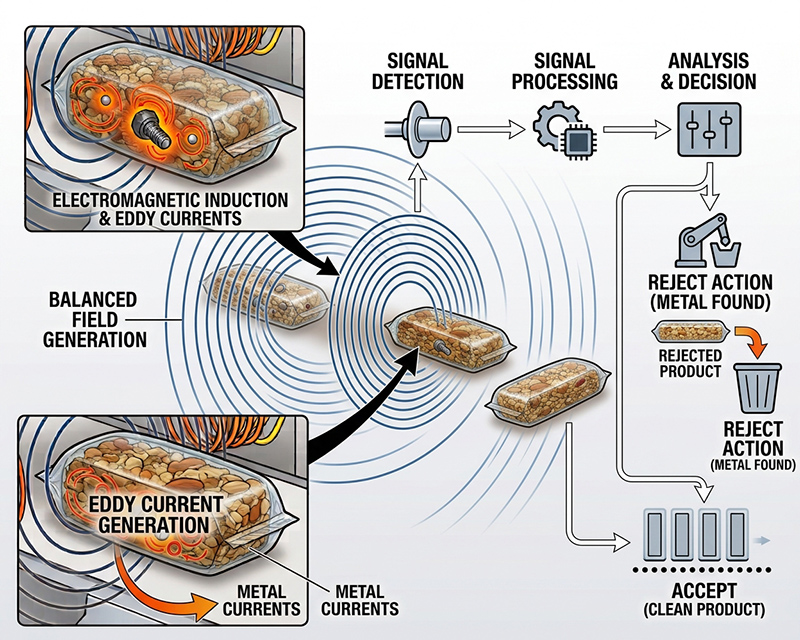 How Does a Food Metal Detector Work?