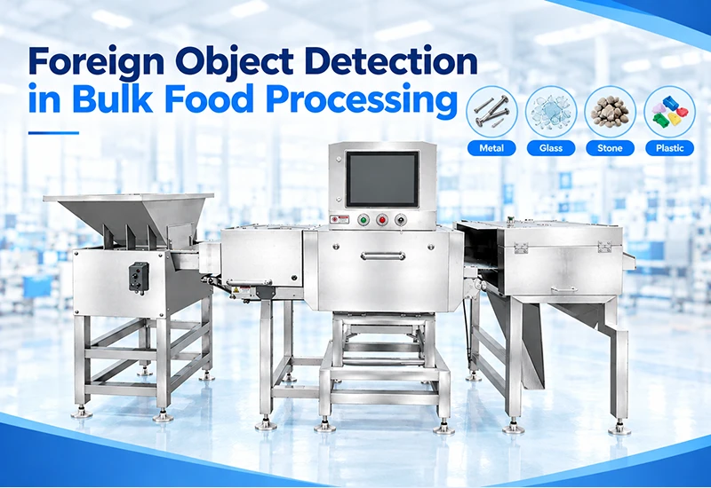 Foreign Object Detection in Bulk Food Processing