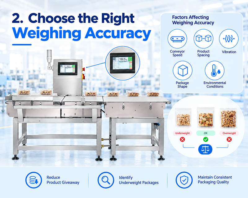How to Choose a Checkweigher for Packaged Food