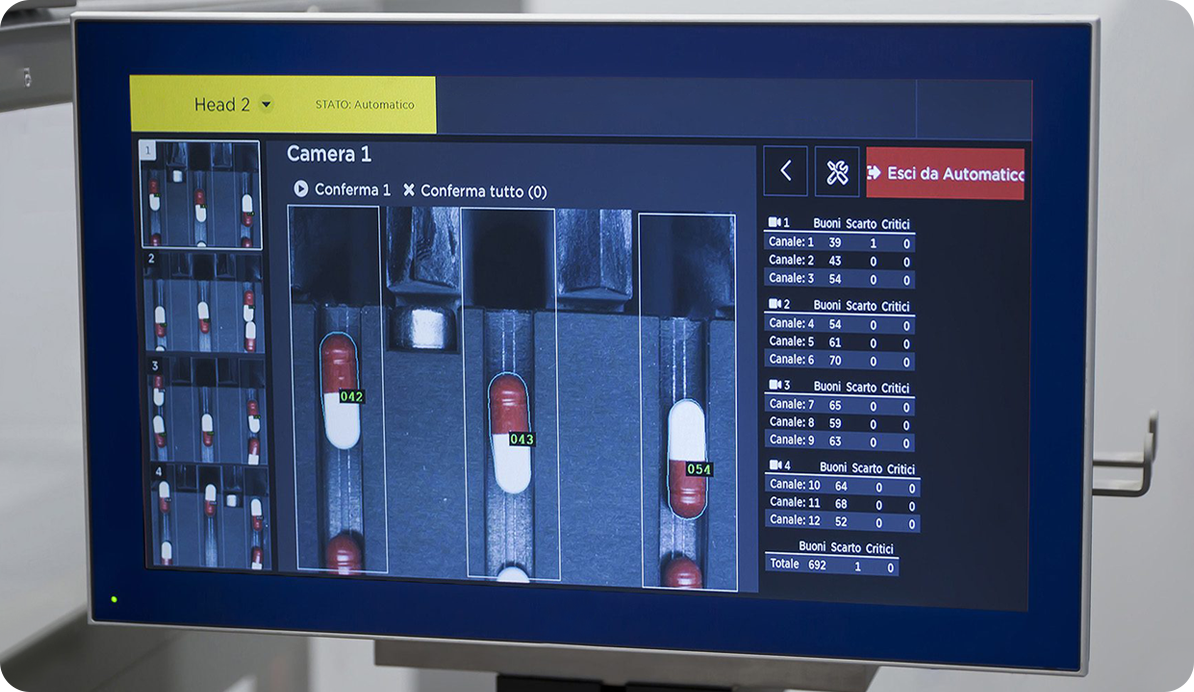 Histom Automated Capsule Color Consistency Inspection System(pic1)